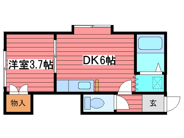 グリーンパーク月寒 間取り