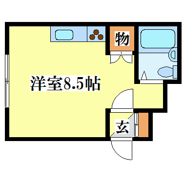 コーポ佐々木Ⅱ 間取り