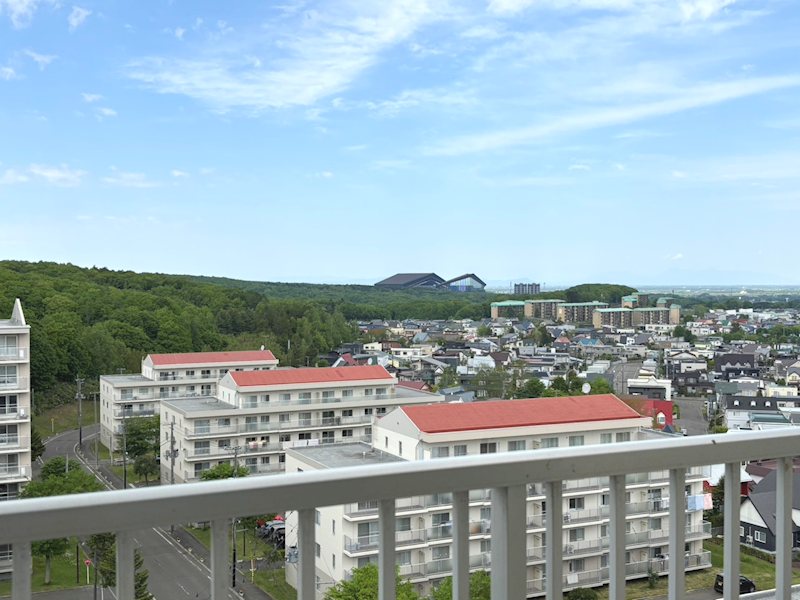 パークヒルズ北広島E棟 眺望