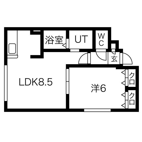 クリアフィールド 間取り