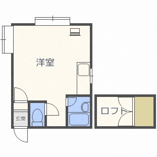 北海道札幌市東区北二十三条東６丁目 間取り