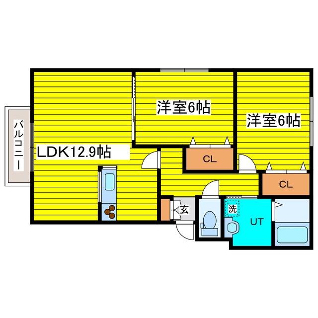 コーリン16 間取り