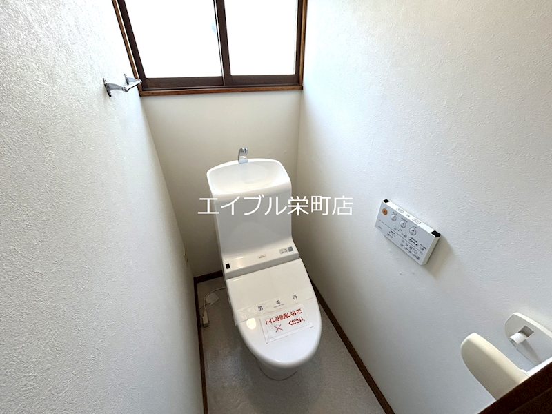 氏家貸家1-14（一棟二戸） トイレ