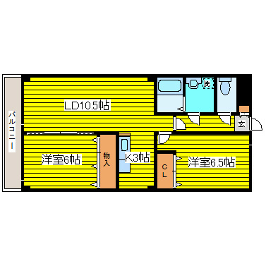 KINSEI 間取り