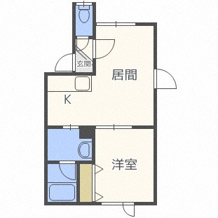 クオーレ栄町 間取り