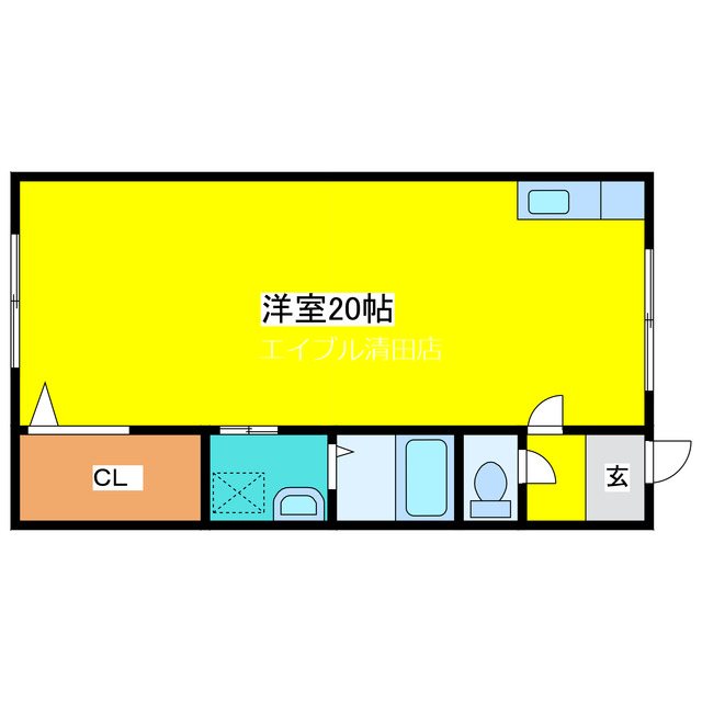 サンピア　３丁目館 間取り
