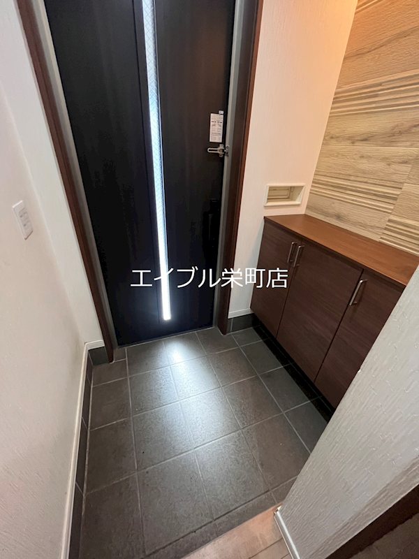 北7条東6丁目戸建て 玄関