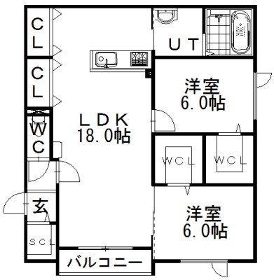 グランコート 間取り