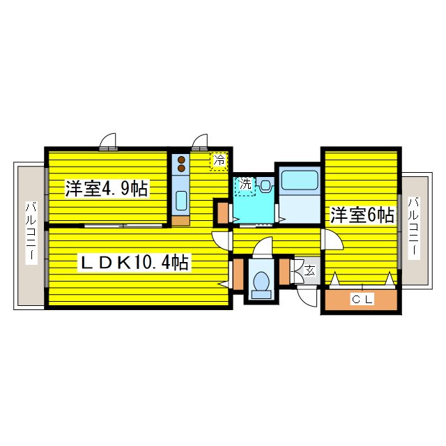 ルラシオン北9条通 間取り