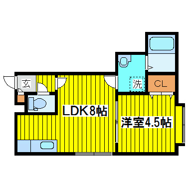 クラシックⅢ 間取り