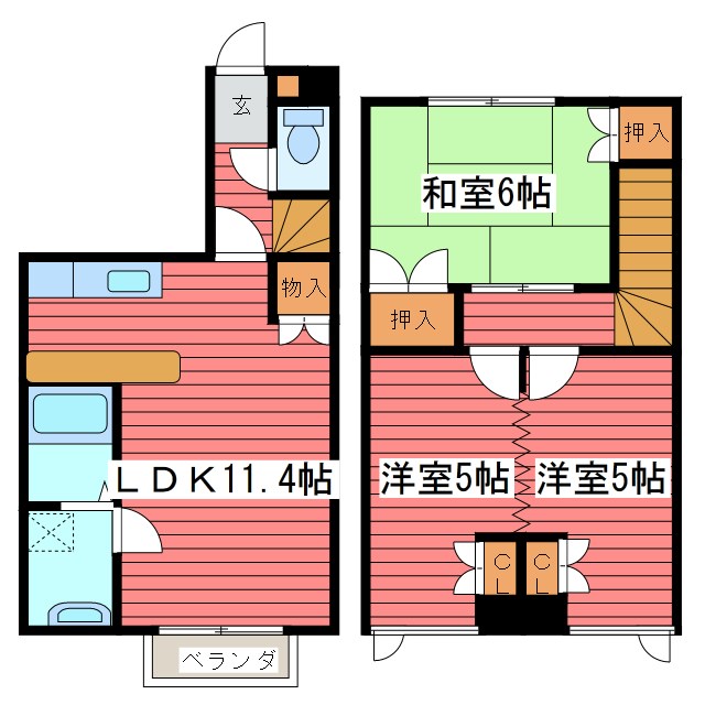 ピットハウス 間取り