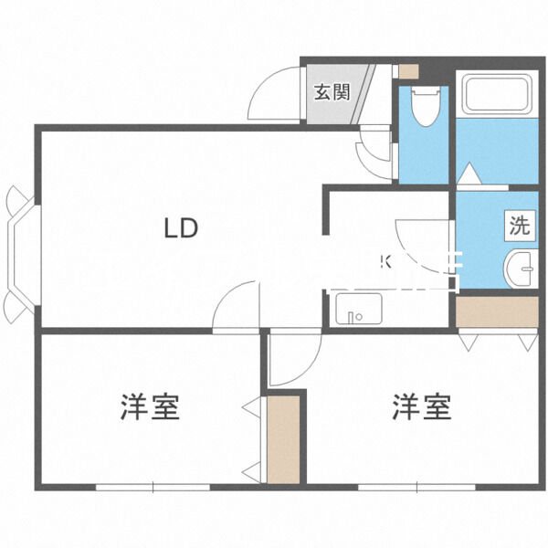 オリエンス11B 間取り