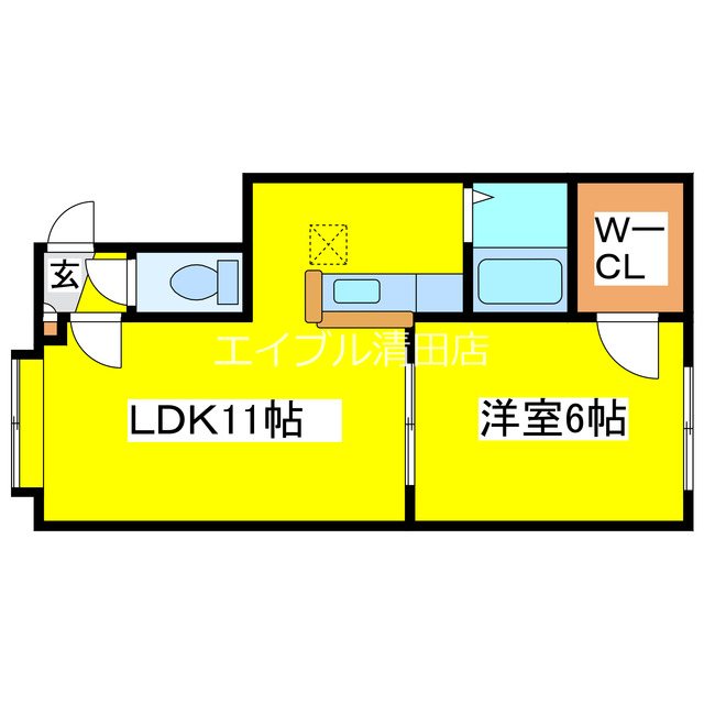 ＴＮ清田 間取り