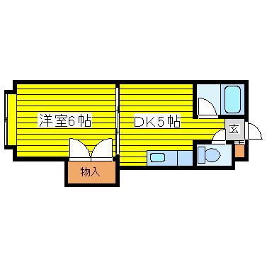藤井ビル北10条 間取り