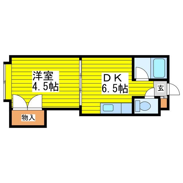 藤井ビル北10条 間取り