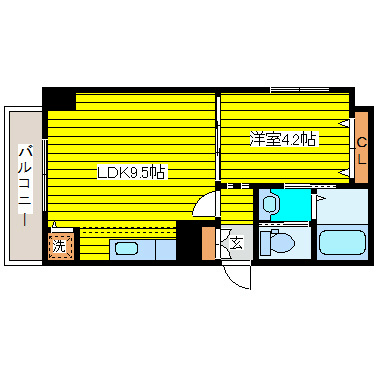 LEE北9条 間取り
