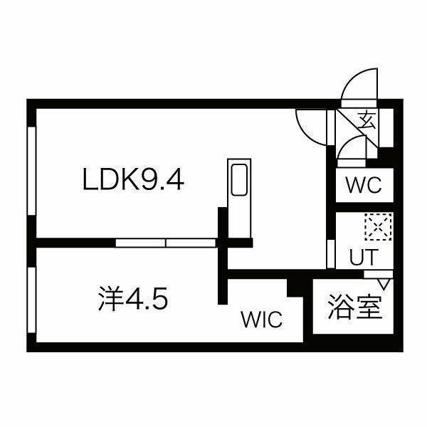 北海道札幌市東区北十二条東２丁目 間取り