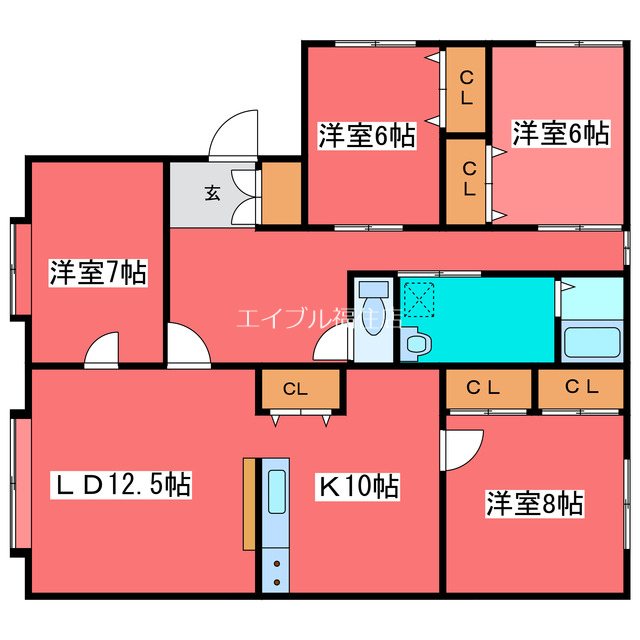 eie月寒東 間取り