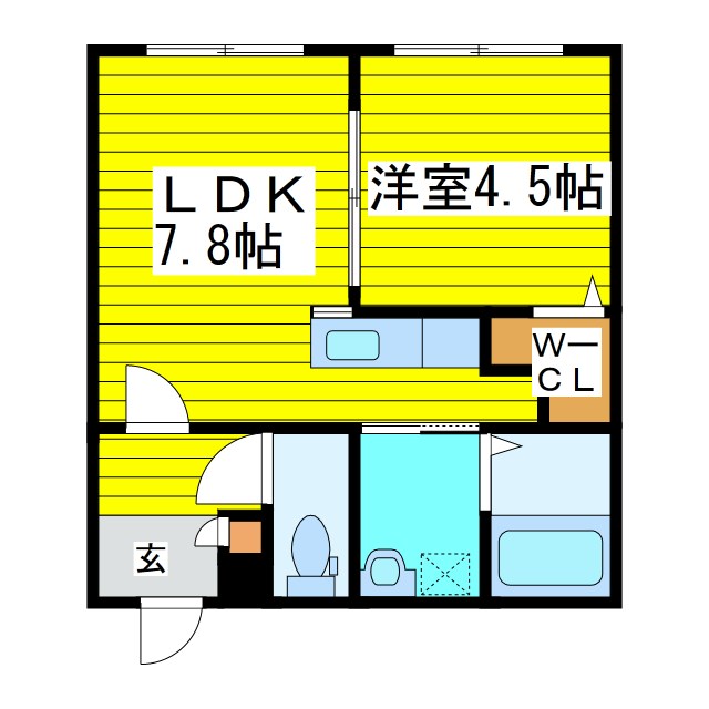 フォルテ新道東 間取り