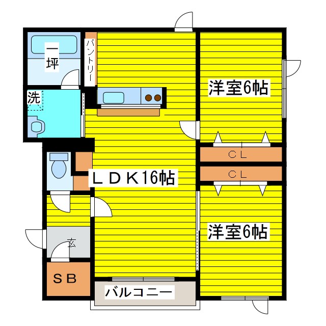 レジデンスＹｓ 間取り