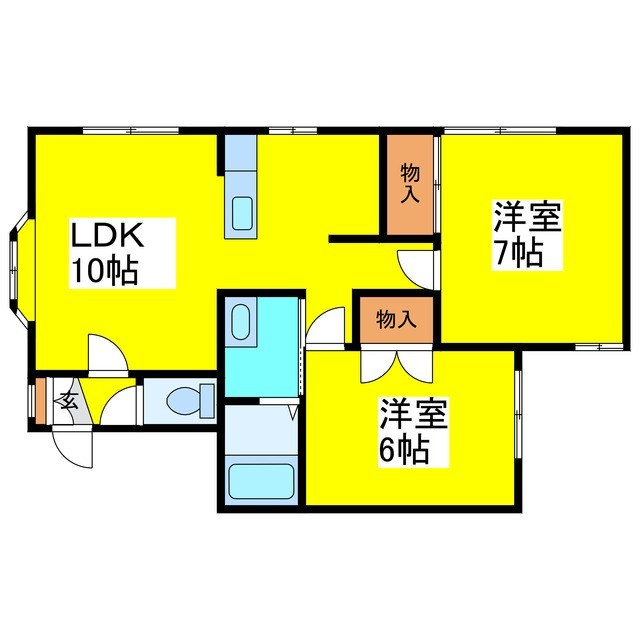 キャッスルリキ 間取り