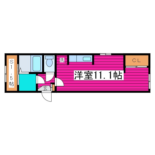 アイアール麻生V 間取り