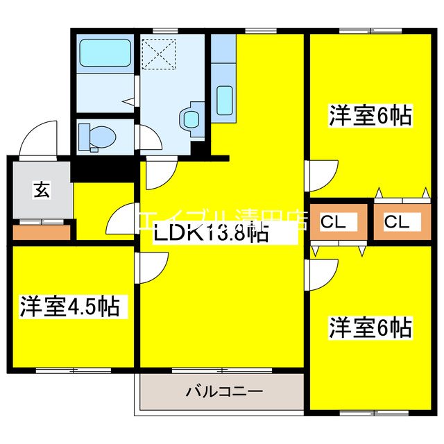 リオコート 間取り