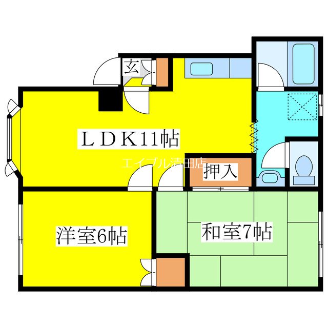 ガーデンハイム真栄 間取り