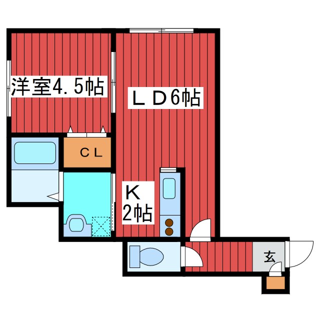 エスポワール福住 間取り