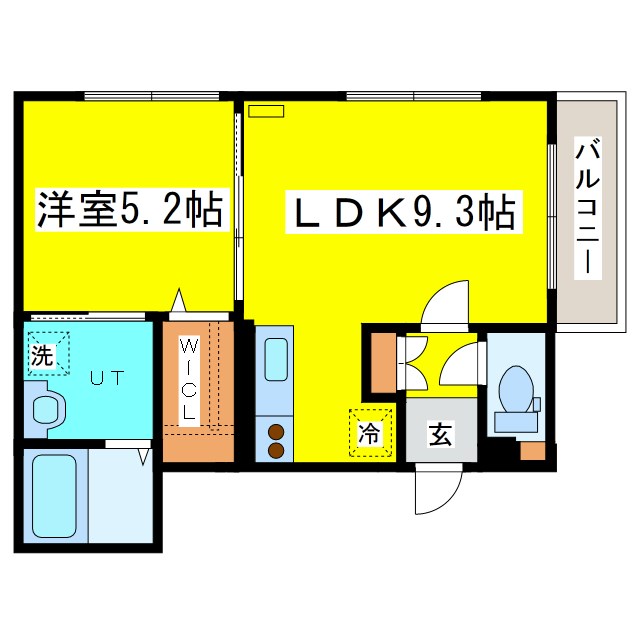 グランメールスハラ北24条 間取り