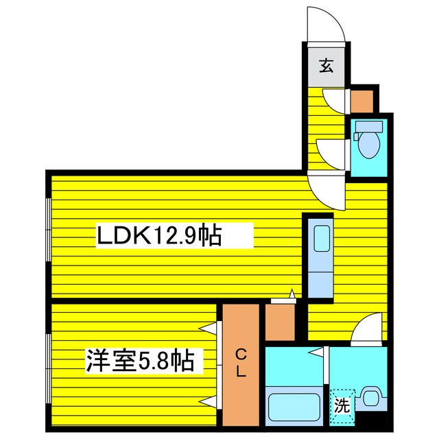 パティオN9 間取り