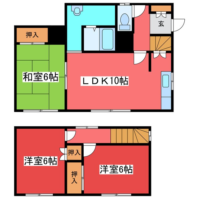 西岡38戸建 間取り