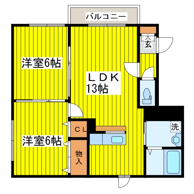 グランメール希望パルク 間取り