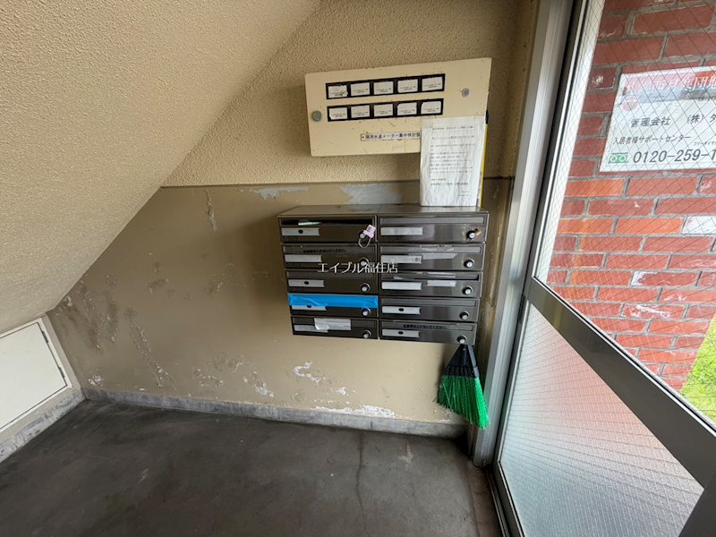 札幌西月寒団地1号棟 ロビー