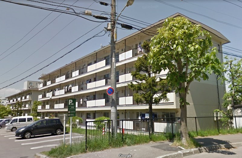 札幌西月寒団地3号棟 外観