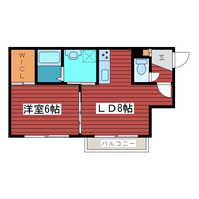 A BOND月寒東　B棟 間取り