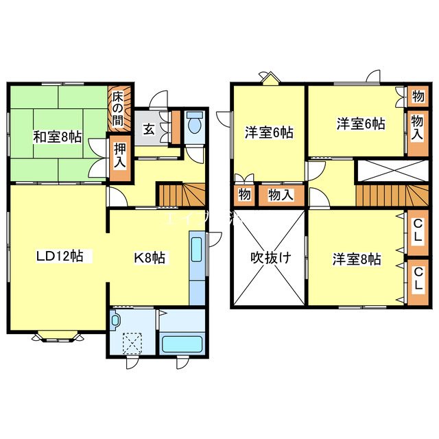 大曲住宅 間取り