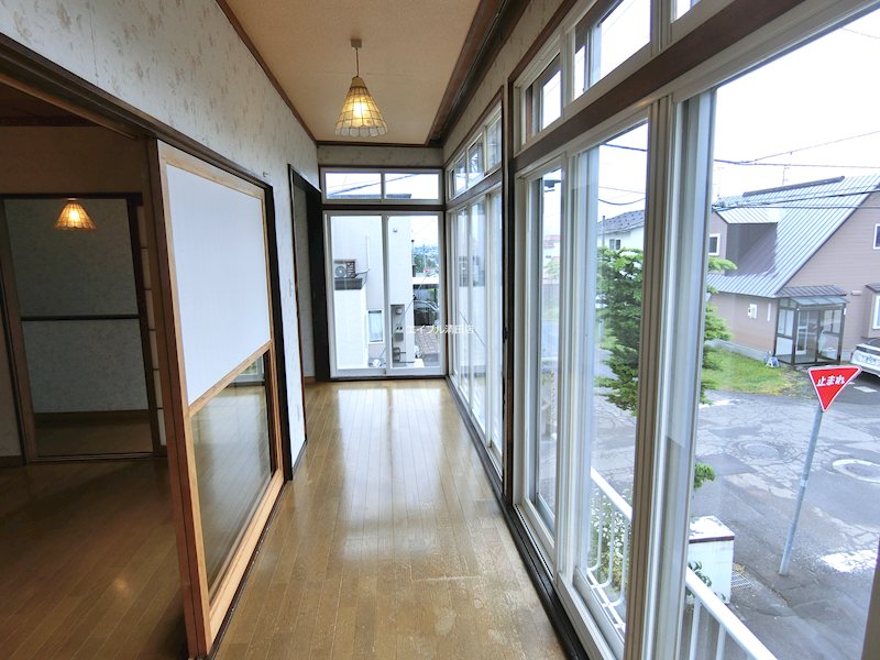 川沿１条６丁目貸家 ベランダ