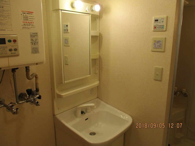 サンテラス元町 洗面所