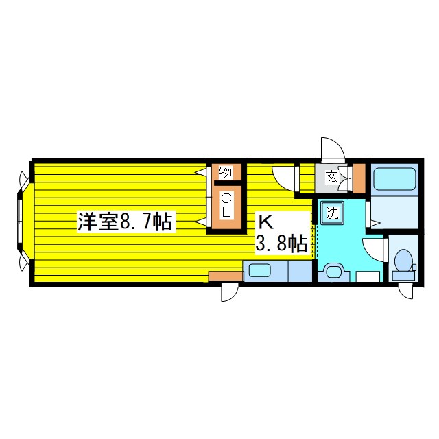 ジュネスディス 間取り
