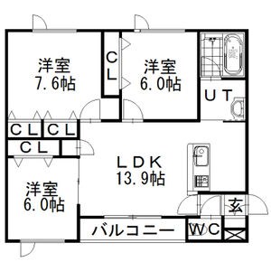 プロムナードＡ 間取り