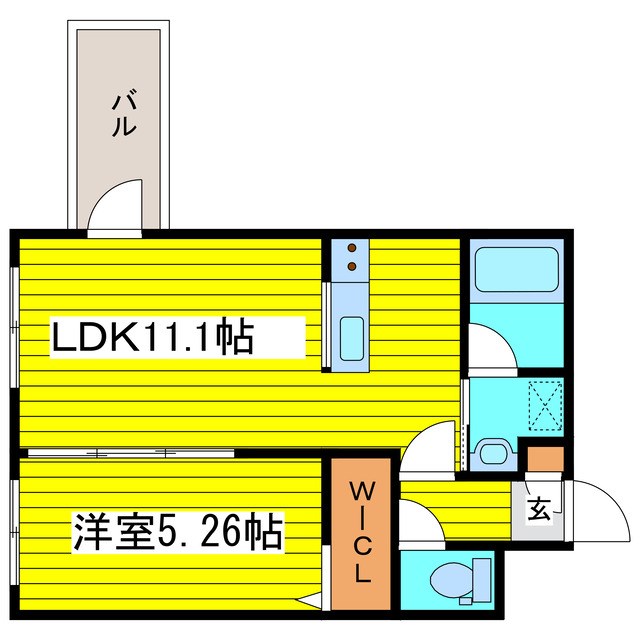 シンシア北8条 間取り