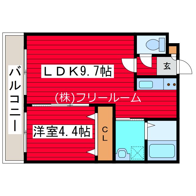 アクアトピア福住 間取り