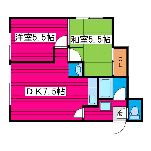 ADVANCED-Ⅱ 間取り
