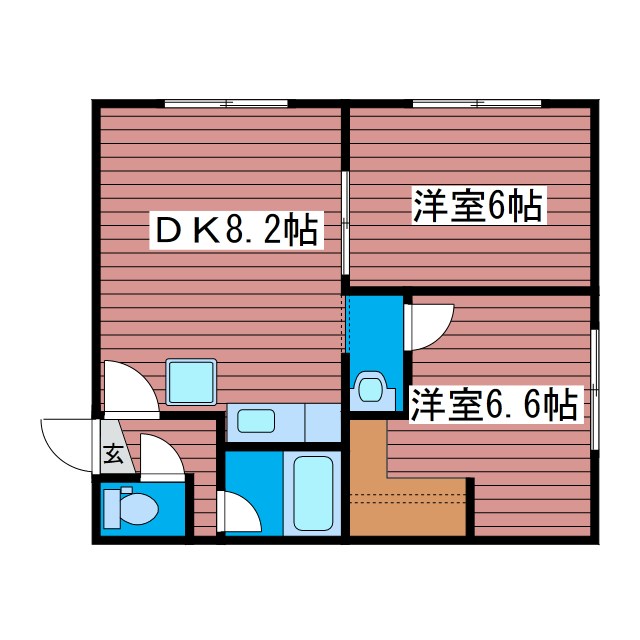 ADVANCED-Ⅱ 間取り