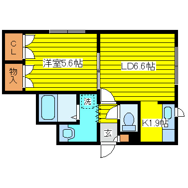 ハイツMOTⅡ 間取り
