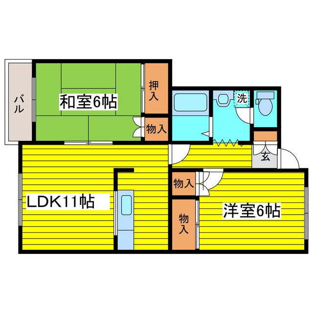シティーハウス 間取り