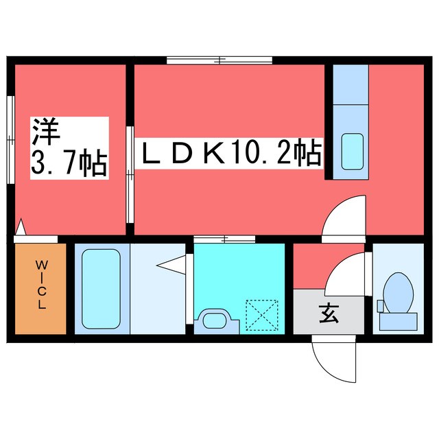 CITY RESIDENCE月寒中央 間取り