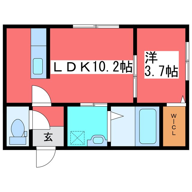 CITY RESIDENCE月寒中央 間取り
