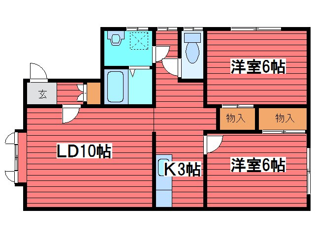 グルーシャ壱番館 間取り
